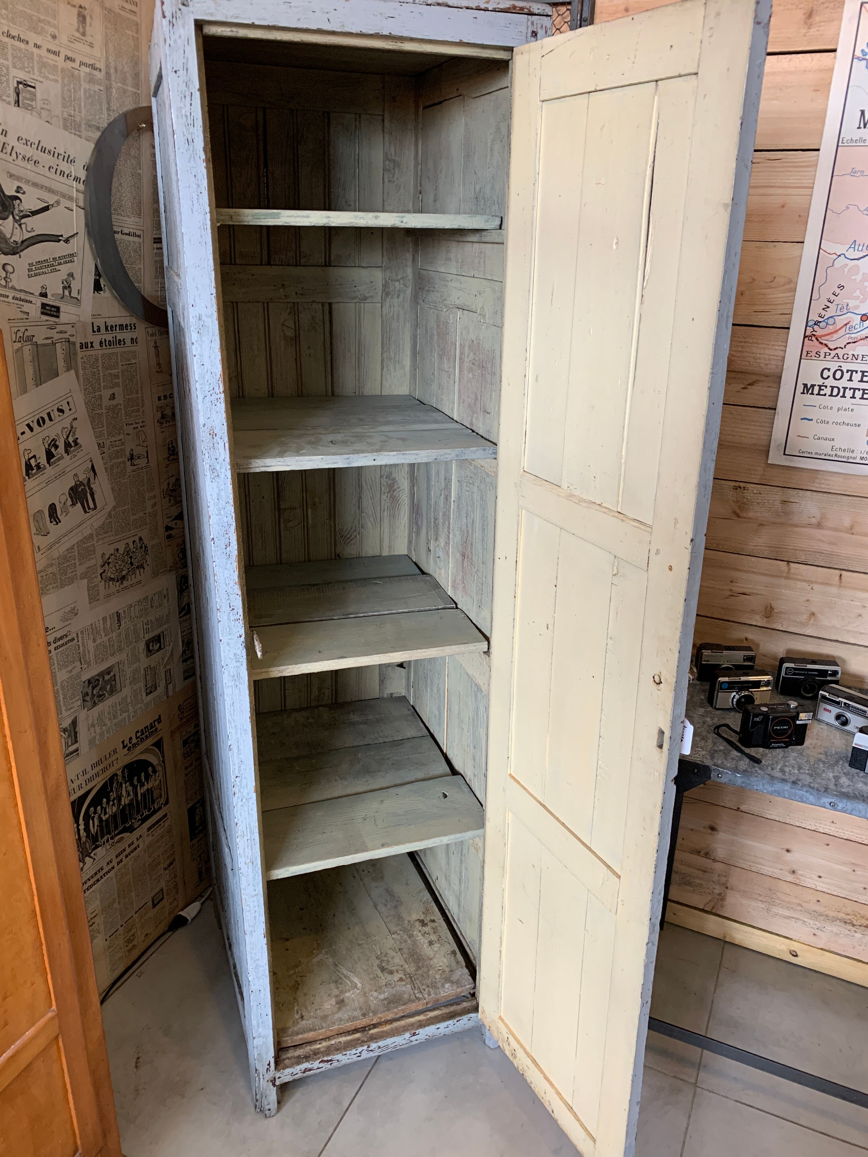 Former workshop cabinet