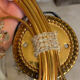 Paire d’appliques fleurs Palwa
