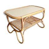 Rattan coffee table
