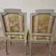 2 chaises style Louis XVI