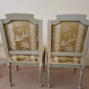 2 Louis XVI style chairs