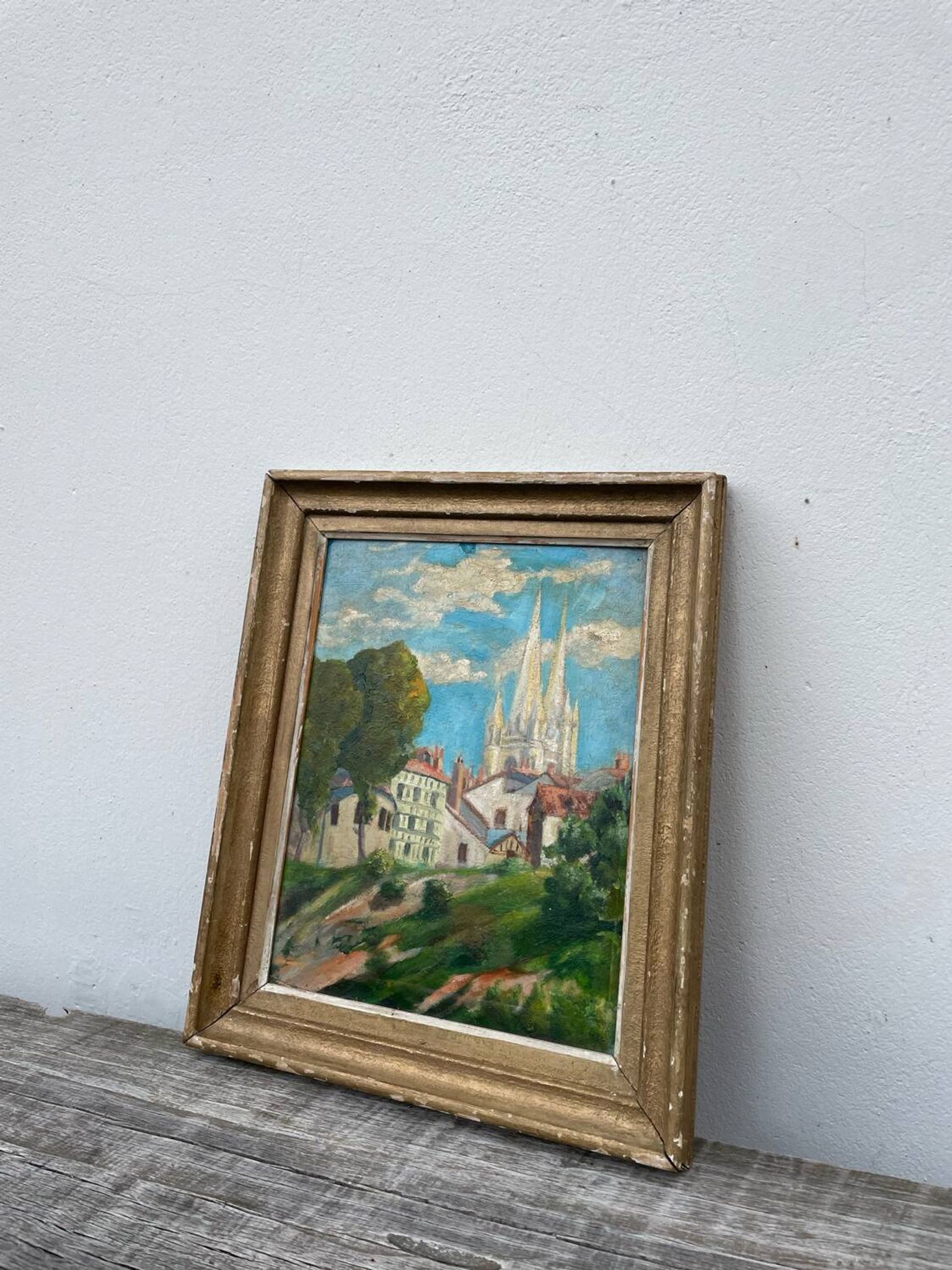 Tableau de Bayonne huile basque