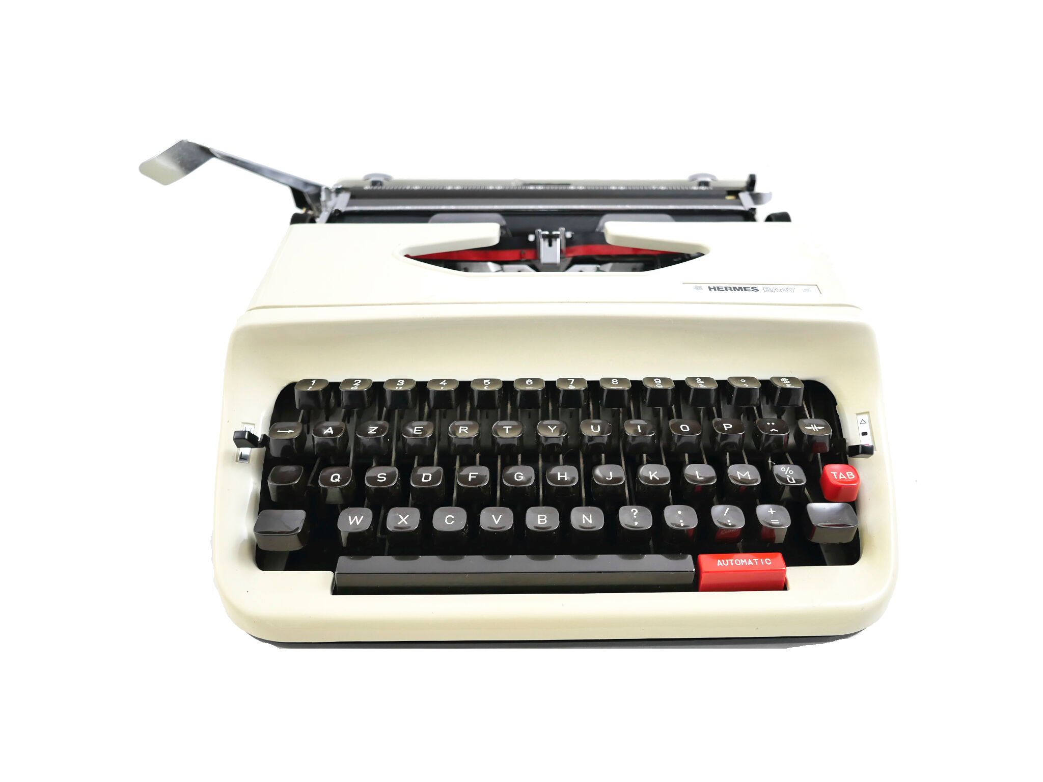 Hermes baby S typewriter - revised with new ribbon