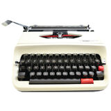 Hermes baby S typewriter - revised with new ribbon