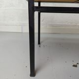 Metal and ceramic coffee table