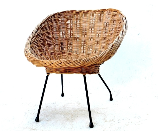 Chair shell rattan