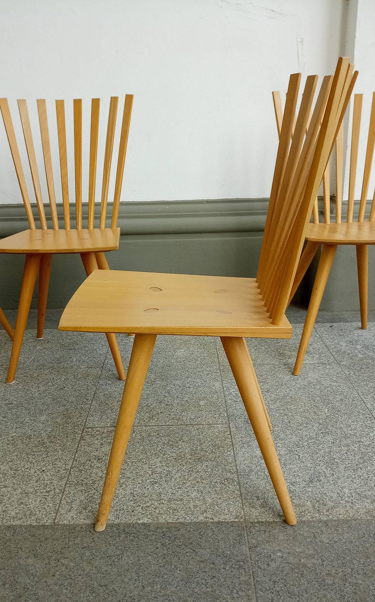 Ensemble de 6 chaises Mikkado - Foersom & Hiort-Lorenzen, Danemark 1999