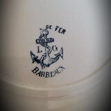 Set 6 plates Terre de Fer Barbeaux