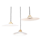 Opaline pendant lights