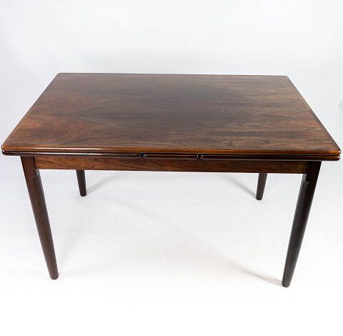 Table à manger en palissandre avec extensions, de design danois des années 1960.
