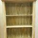 Pair of store windows in patinated fir