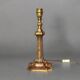 Vintage table lamp in gilded copper