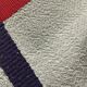 Embroidered tablecloth FL rectangle basque fabric navy and red