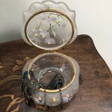 Old candy - hand-painted glass - France