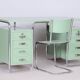 Bauhaus Writing Desk and Chair in Chrome-Plated Steel from Thonet, Czechia, 1930s, Set of 2