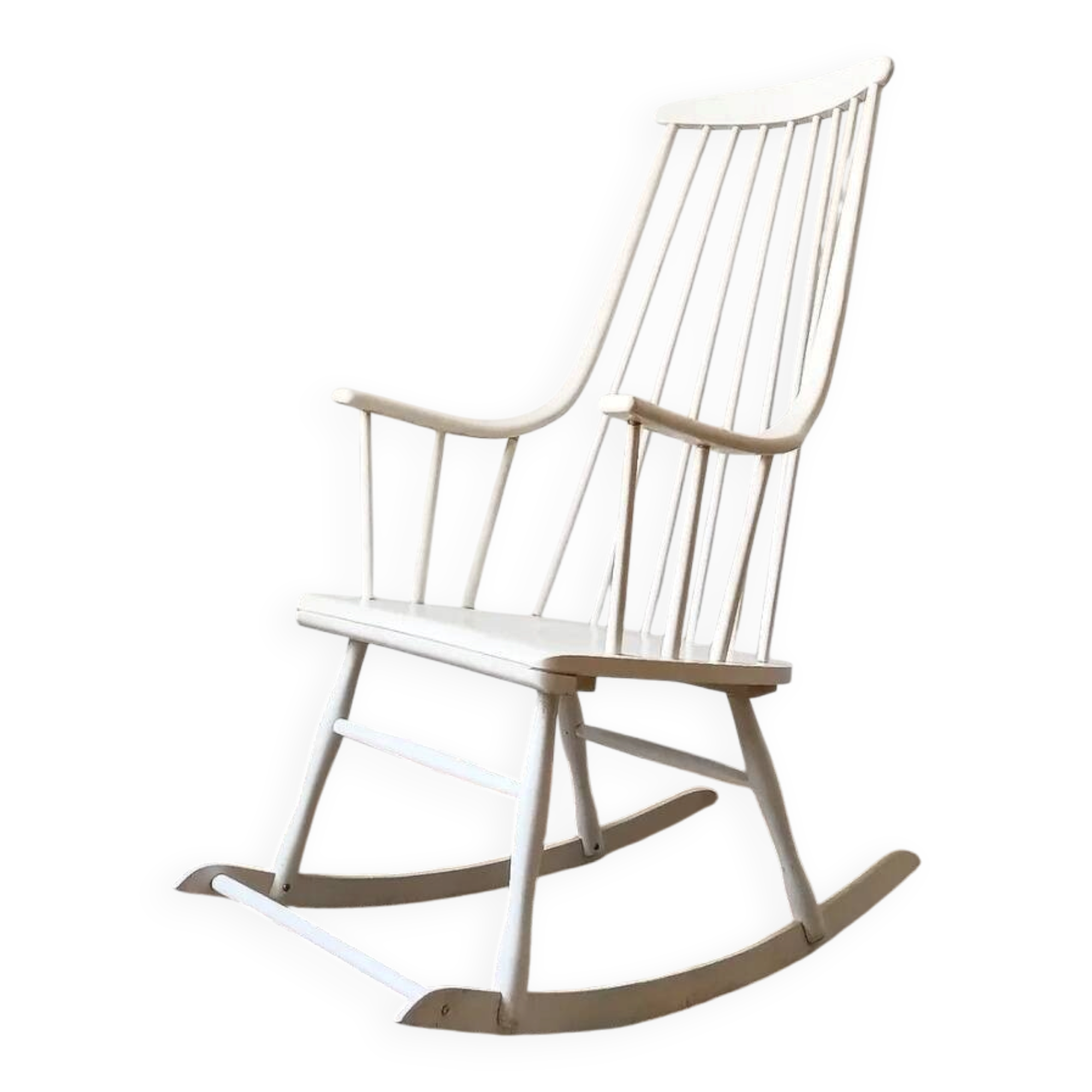 "Grandessa" rocking chair by Lena Larson for Nesto, Sweden 1960s