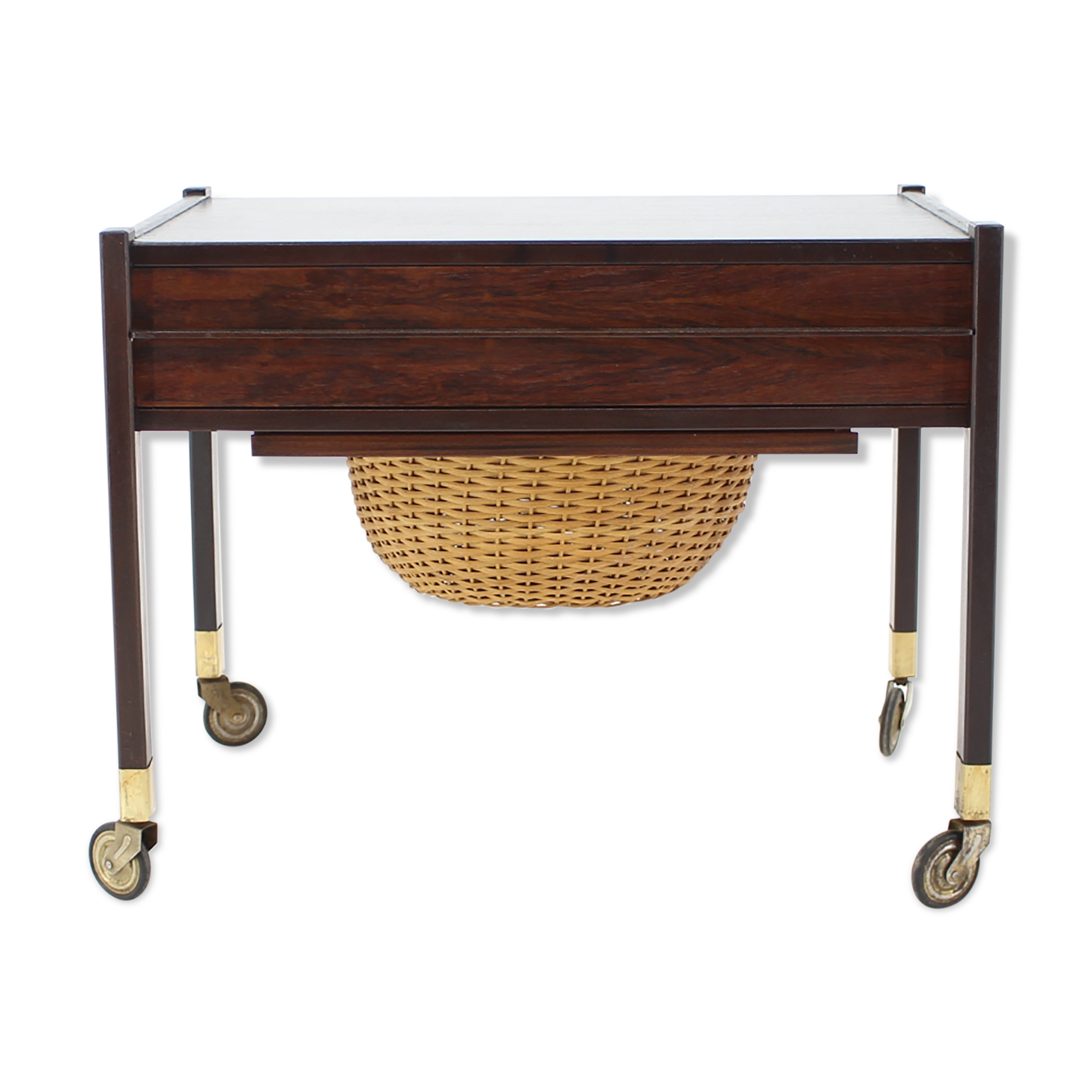 1960s Rosewood Sewing Table , Denmark