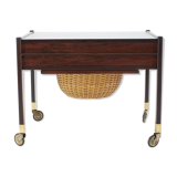 1960s Rosewood Sewing Table , Denmark