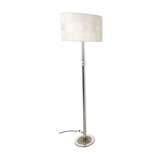 Chrome brutalist floor lamp, 1970s