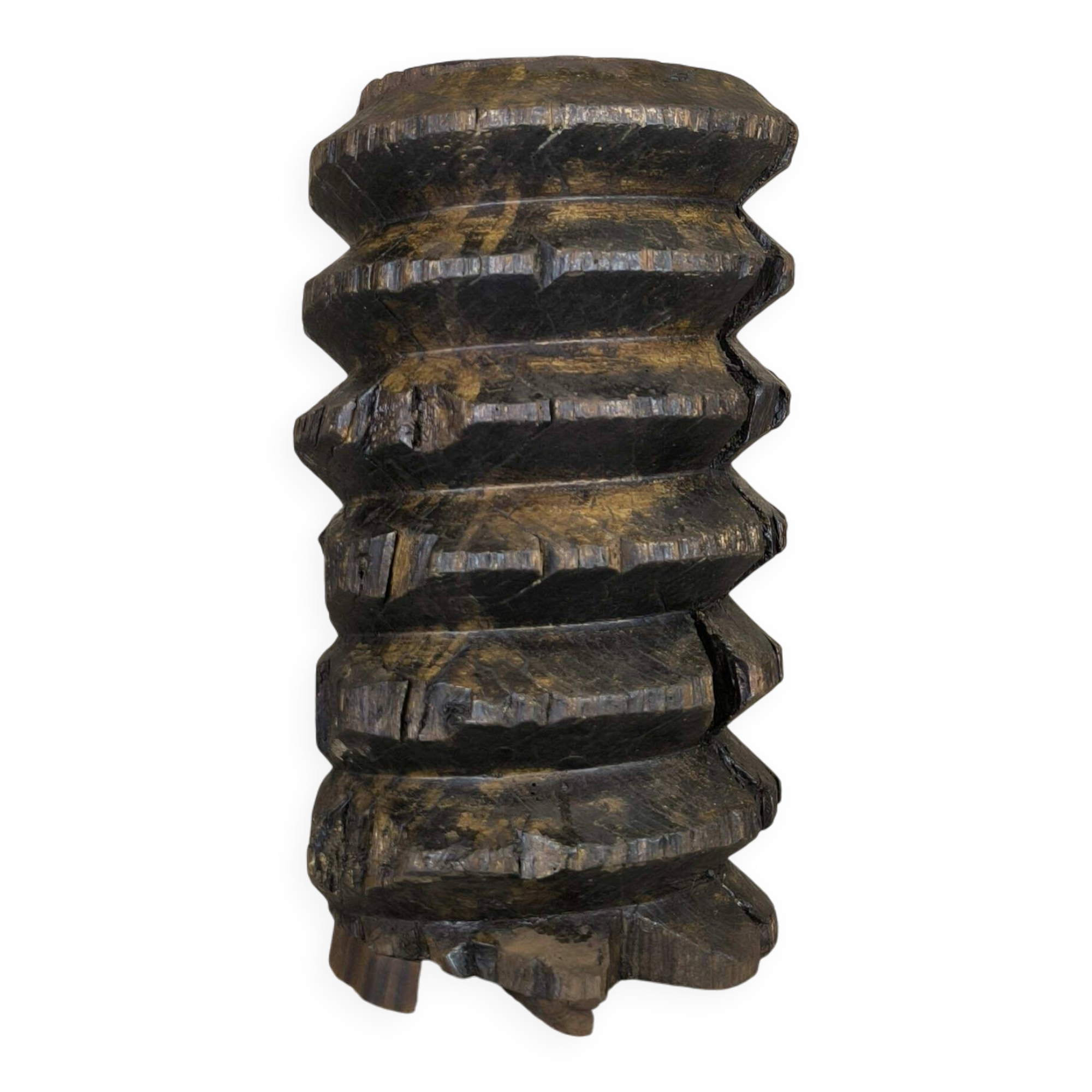 Small vintage press screw saddle