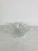 Vintage glass leaf salad bowl or fruit bowl