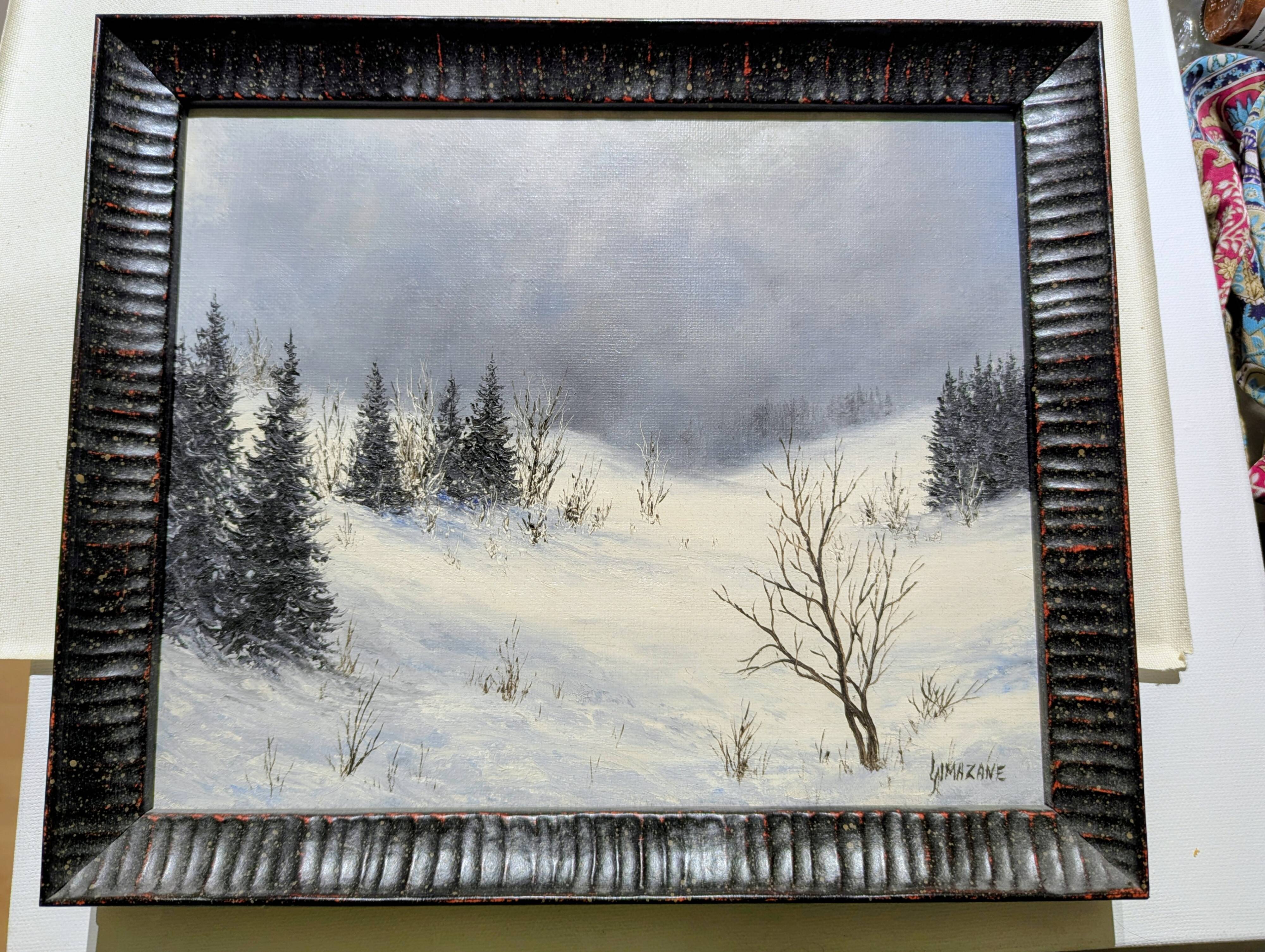 Paysage neige jura jc gimazane