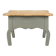 Table basse vintage en chêne, forme libre