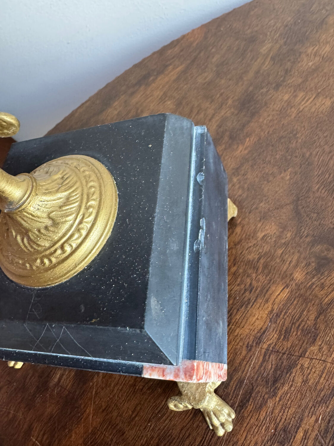 Pair of 5-light candelabra in Empire style