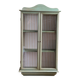 Wall display cabinet wood