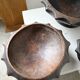 Brutalist wooden dishes, Savoyard popular art.