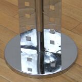 Designer stainless steel coat rack