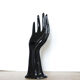 Hand ring vase black soliflore