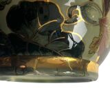 Art Deco, pair of Lunéville earthenware vases circa 1930