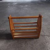 Pine magazine rack