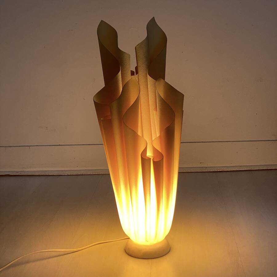 Athena lamp design Giorgia Jacob vintage 1970's