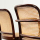 Josef Hoffmann set of 6 Prague Dining Chairs for Drevounia Czechoslovakia 1970s