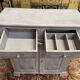Louis Philippe high sideboard, re-painted and patinated