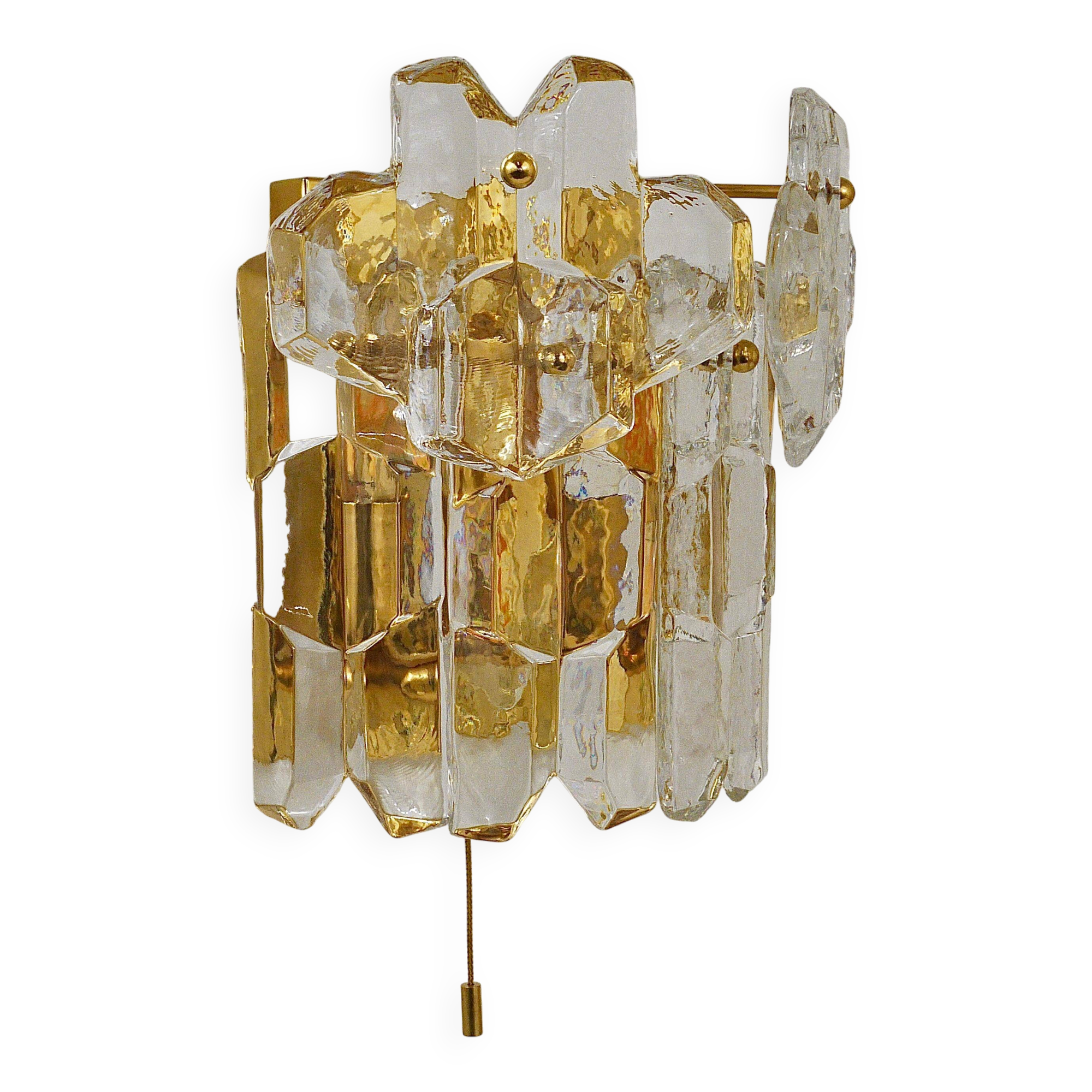 Palazzo Grand Model Wall Light by J.T. Kalmar - 1970
