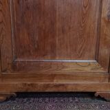 Louis Philippe 1-door oak wardrobe