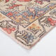 Tapis 4x7 classic red vintage, 126x227cm