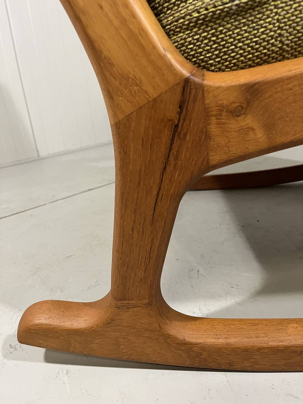 Ole Wanscher high back rocking chair Senator 1960’s