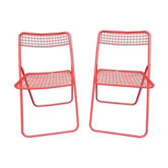Pair of chairs Ted Net of Niels Gammelgaard