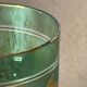 Set of 5 Val Saint Lambert Crystal Glasses Renaissance Style H14cm