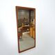 Ensemble en teck danois avec commode AP Mobler et miroir vintage.