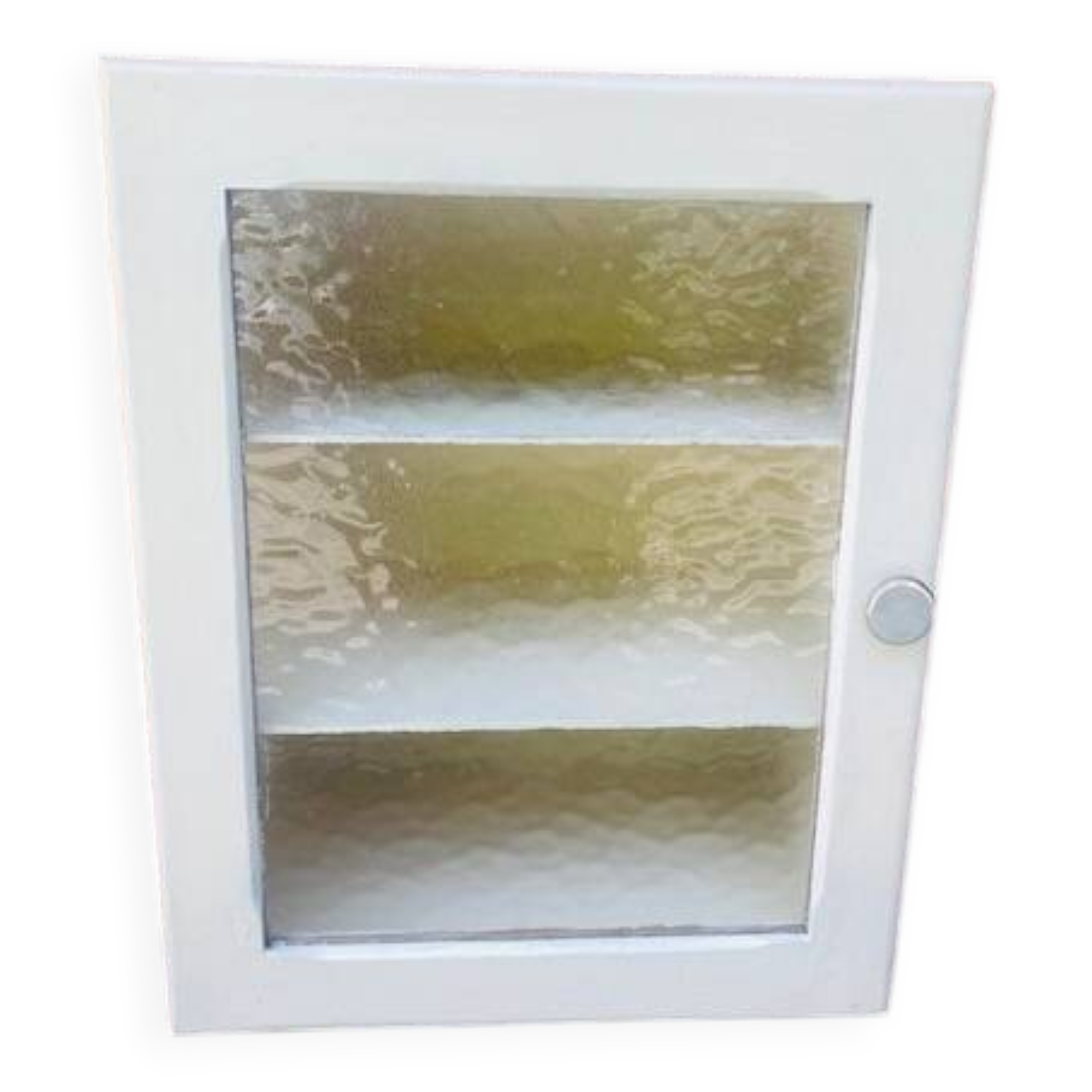 Vintage medicine cabinet.