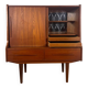 Danish teak bar cabinet, 1960s