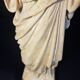 Statue en plâtre Sacré coeur de Jésus