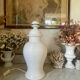 Vintage glazed ceramic lamp