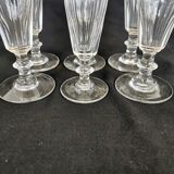 Set of 6 champagne flutes