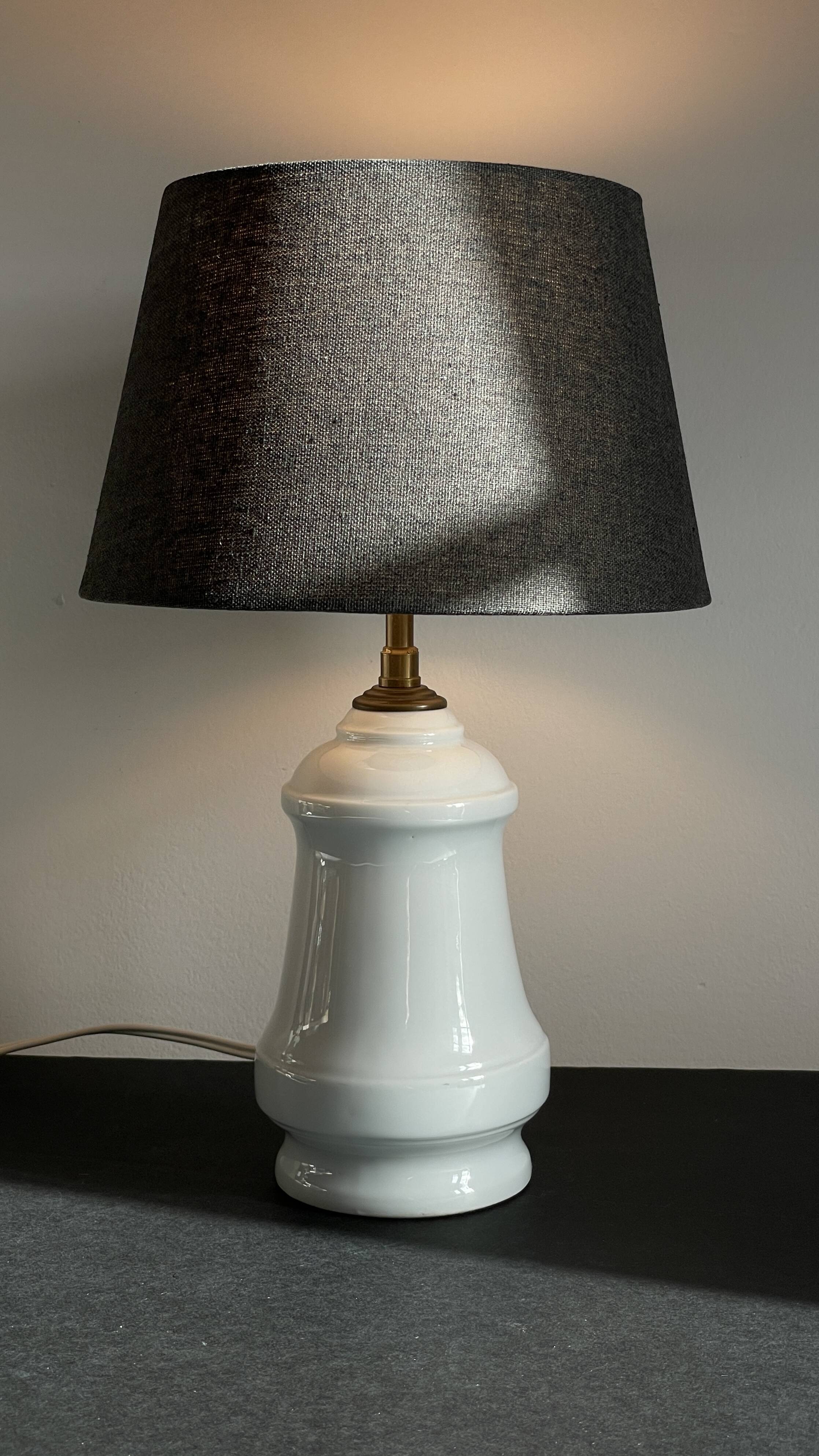 Vintage Limoges Porcelain Lamp